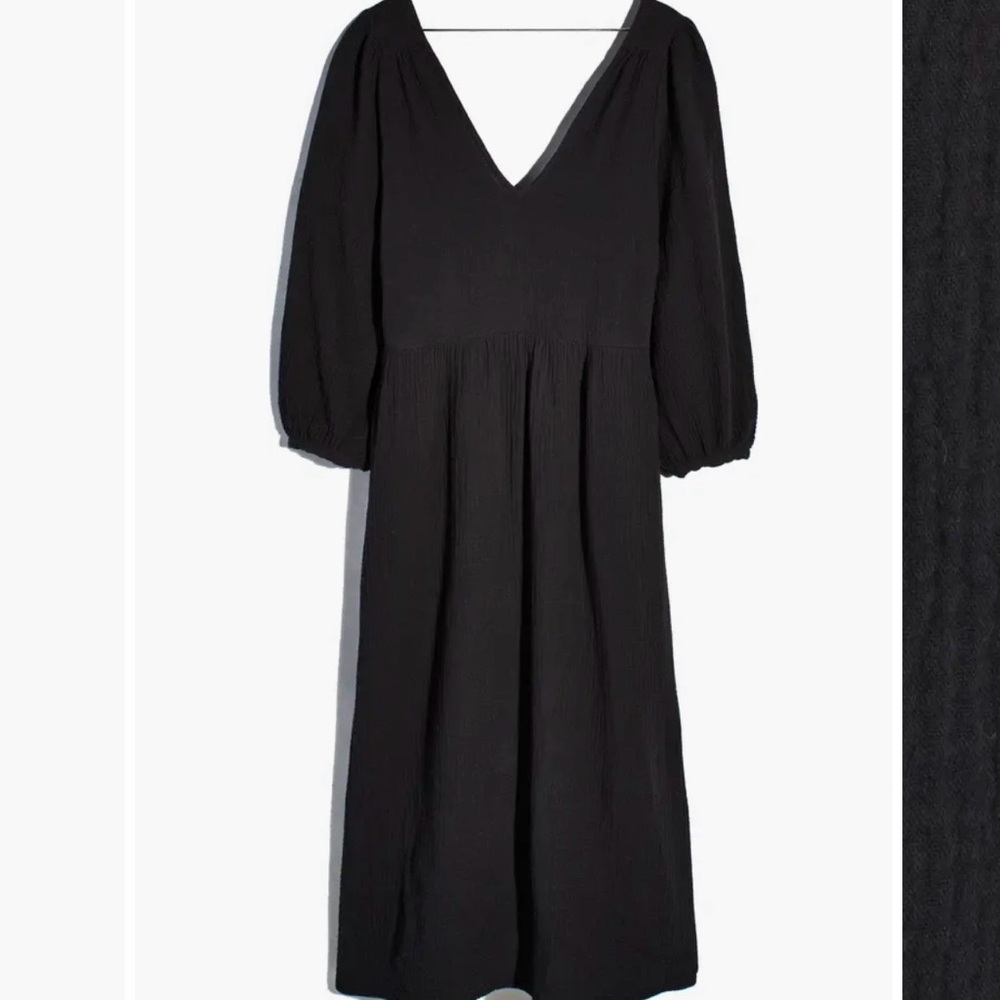 Maxwell relaxed fit dress, long sleeves